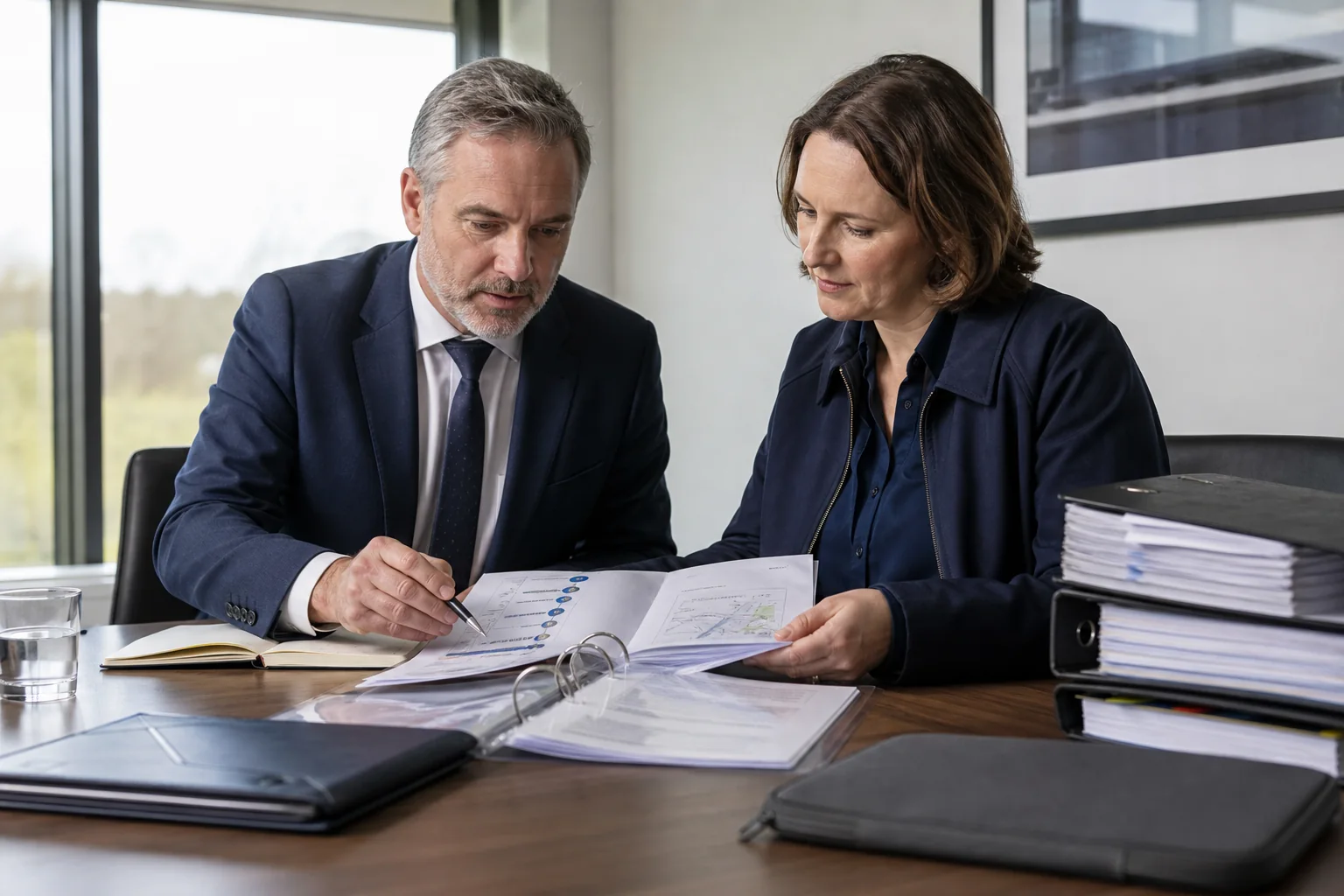Transport operator preparing evidence for a Public Inquiry